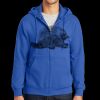 Tall Essential Fleece Full Zip Hooded Sweatshirt Thumbnail
