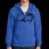 Tall Essential Fleece Full Zip Hooded Sweatshirt Thumbnail