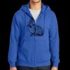 Tall Essential Fleece Full Zip Hooded Sweatshirt Thumbnail