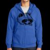 Tall Essential Fleece Full Zip Hooded Sweatshirt Thumbnail