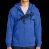 Tall Essential Fleece Full Zip Hooded Sweatshirt Thumbnail