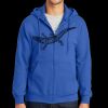 Tall Essential Fleece Full Zip Hooded Sweatshirt Thumbnail