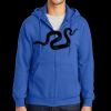 Tall Essential Fleece Full Zip Hooded Sweatshirt Thumbnail