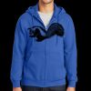 Tall Essential Fleece Full Zip Hooded Sweatshirt Thumbnail