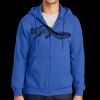 Tall Essential Fleece Full Zip Hooded Sweatshirt Thumbnail