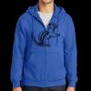 Tall Essential Fleece Full Zip Hooded Sweatshirt Thumbnail