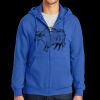 Tall Essential Fleece Full Zip Hooded Sweatshirt Thumbnail