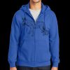 Tall Essential Fleece Full Zip Hooded Sweatshirt Thumbnail