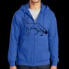 Tall Essential Fleece Full Zip Hooded Sweatshirt Thumbnail