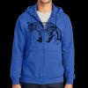 Tall Essential Fleece Full Zip Hooded Sweatshirt Thumbnail