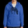Tall Essential Fleece Full Zip Hooded Sweatshirt Thumbnail