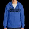 Tall Essential Fleece Full Zip Hooded Sweatshirt Thumbnail