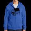Tall Essential Fleece Full Zip Hooded Sweatshirt Thumbnail