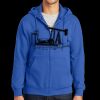 Tall Essential Fleece Full Zip Hooded Sweatshirt Thumbnail