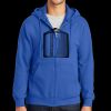 Tall Essential Fleece Full Zip Hooded Sweatshirt Thumbnail