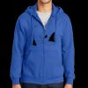 Tall Essential Fleece Full Zip Hooded Sweatshirt Thumbnail