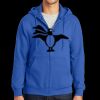 Tall Essential Fleece Full Zip Hooded Sweatshirt Thumbnail