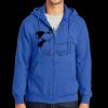 Tall Essential Fleece Full Zip Hooded Sweatshirt Thumbnail
