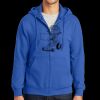 Tall Essential Fleece Full Zip Hooded Sweatshirt Thumbnail