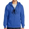 Tall Essential Fleece Full Zip Hooded Sweatshirt Thumbnail