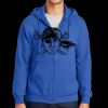 Tall Essential Fleece Full Zip Hooded Sweatshirt Thumbnail