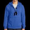 Tall Essential Fleece Full Zip Hooded Sweatshirt Thumbnail