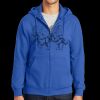 Tall Essential Fleece Full Zip Hooded Sweatshirt Thumbnail