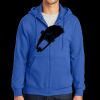 Tall Essential Fleece Full Zip Hooded Sweatshirt Thumbnail