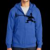 Tall Essential Fleece Full Zip Hooded Sweatshirt Thumbnail