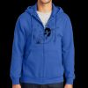 Tall Essential Fleece Full Zip Hooded Sweatshirt Thumbnail