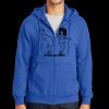 Tall Essential Fleece Full Zip Hooded Sweatshirt Thumbnail