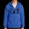 Tall Essential Fleece Full Zip Hooded Sweatshirt Thumbnail