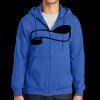 Tall Essential Fleece Full Zip Hooded Sweatshirt Thumbnail