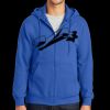 Tall Essential Fleece Full Zip Hooded Sweatshirt Thumbnail