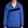 Tall Essential Fleece Full Zip Hooded Sweatshirt Thumbnail