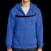 Tall Essential Fleece Full Zip Hooded Sweatshirt Thumbnail