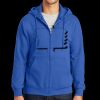 Tall Essential Fleece Full Zip Hooded Sweatshirt Thumbnail