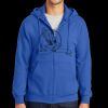 Tall Essential Fleece Full Zip Hooded Sweatshirt Thumbnail