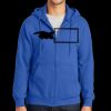 Tall Essential Fleece Full Zip Hooded Sweatshirt Thumbnail