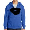 Tall Essential Fleece Full Zip Hooded Sweatshirt Thumbnail