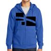 Tall Essential Fleece Full Zip Hooded Sweatshirt Thumbnail