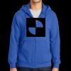 Tall Essential Fleece Full Zip Hooded Sweatshirt Thumbnail