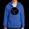 Tall Essential Fleece Full Zip Hooded Sweatshirt Thumbnail