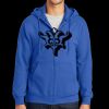 Tall Essential Fleece Full Zip Hooded Sweatshirt Thumbnail
