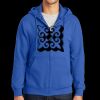 Tall Essential Fleece Full Zip Hooded Sweatshirt Thumbnail