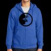 Tall Essential Fleece Full Zip Hooded Sweatshirt Thumbnail