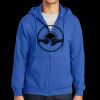 Tall Essential Fleece Full Zip Hooded Sweatshirt Thumbnail