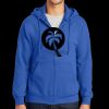 Tall Essential Fleece Full Zip Hooded Sweatshirt Thumbnail