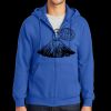 Tall Essential Fleece Full Zip Hooded Sweatshirt Thumbnail