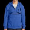 Tall Essential Fleece Full Zip Hooded Sweatshirt Thumbnail